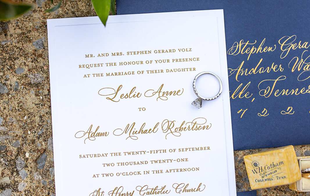 What’s Trending at White Ink Weddings | Leslie + Adam | 9.25.21