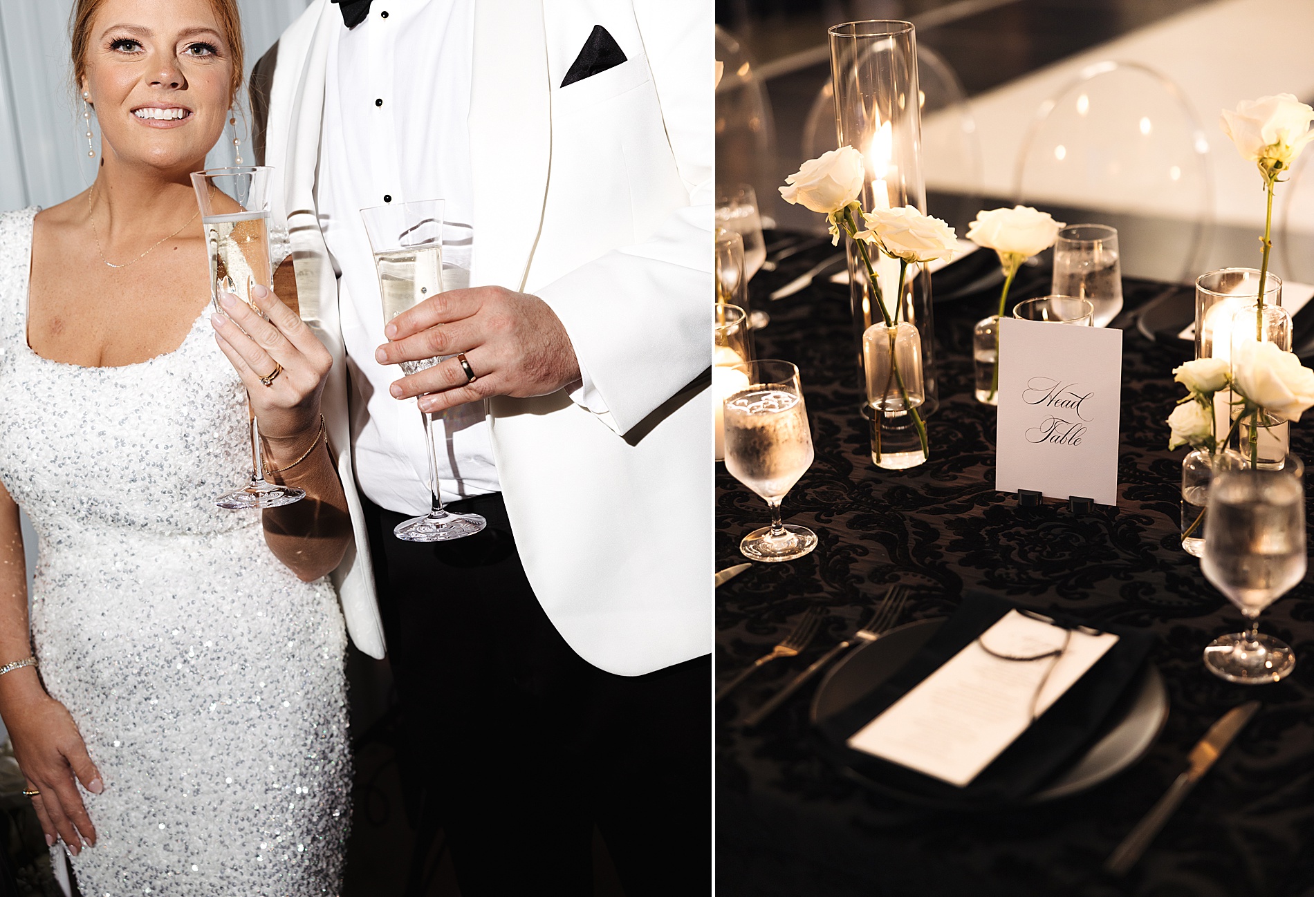 Timeless Wedding Details at East Nashville reception  