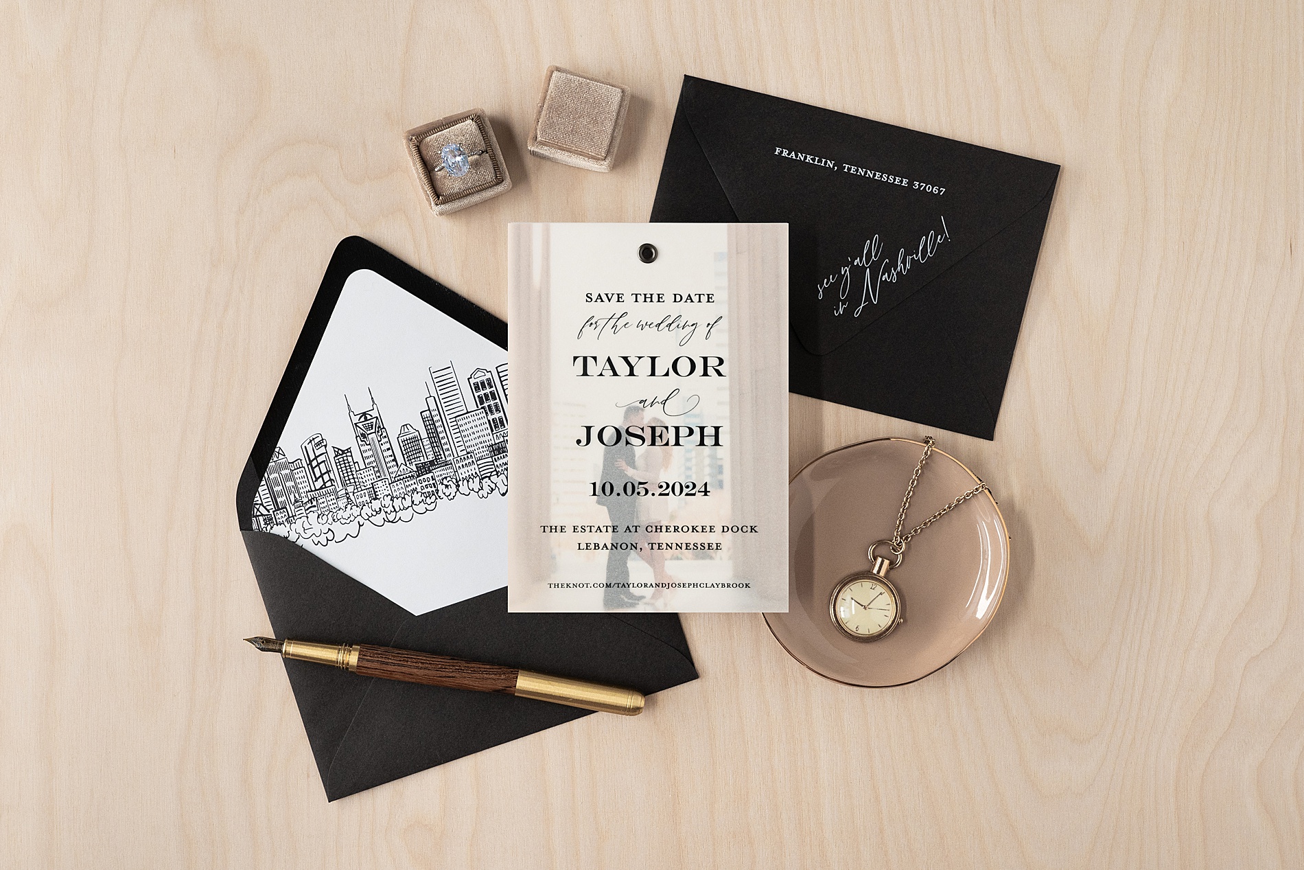 No Boring Save The Dates | Unique + Custom Designs to Announce Your Wedding