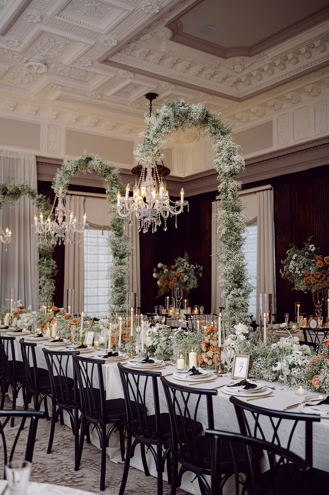 elegant Hermitage Hotel wedding details