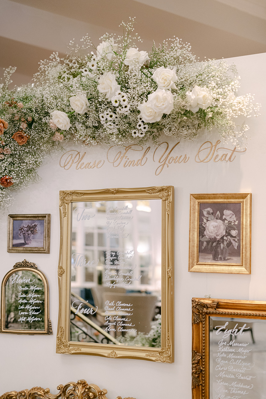 elegant wedding details from Hermitage hotel wedding in Nashville